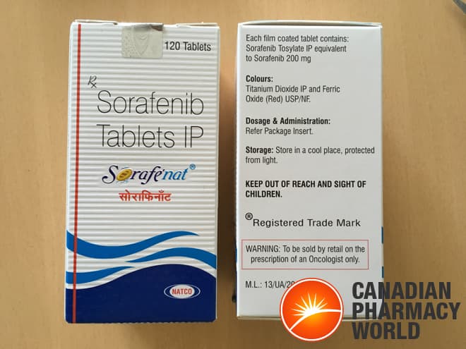 Photo Creidit: Sorafena Sorafenib 200 mg from Natco by @CANPharmaWorld