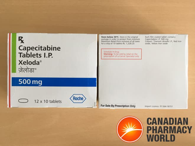 Photo Creidit: Xeloda 500 mg from Roche by @CANPharmaWorld